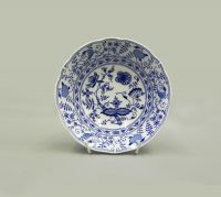 Салатник круглый Мэри-Энн 13 см Луковый рисунок 03111411-0055 LEANDER