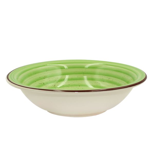 Тарелка глубокая Aria 850мл зеленый 2шт.