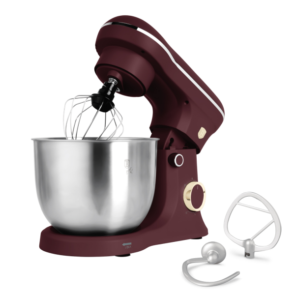 Миксер планетарный электрический, матовый бордо, Leonardo BERLINGER HAUS

