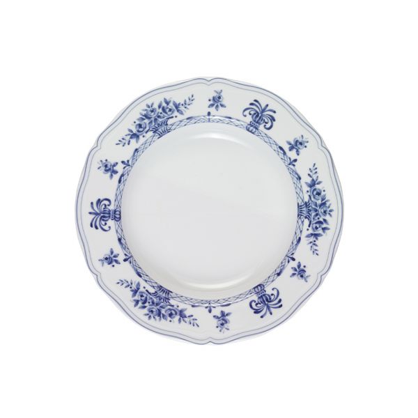 Тарелка white, blue LE COQ 23.5 см