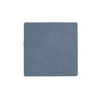 Подставка под кружку из натуральной кожи квадратный 10x10 см, цвет голубой, HIPPO LIND DNA 981152