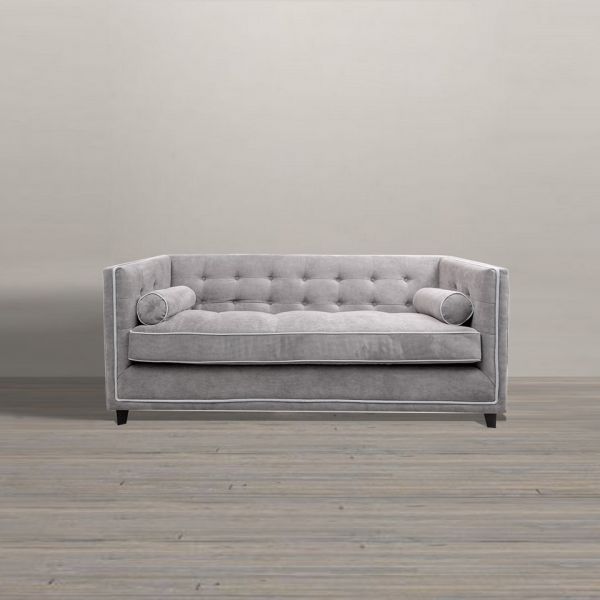 Диван Вайт 180x86x73 grey  ROOMERS FURNITURE