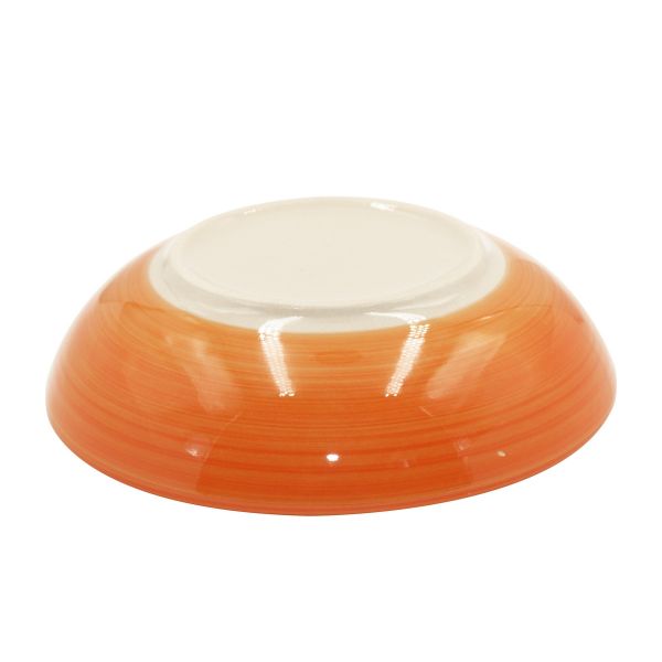 Тарелка глубокая Aria 700мл оранжевая 2шт.