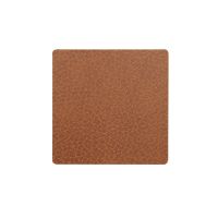 Подставка под кружку из натуральной кожи квадратный 10x10 см, цвет рыжий, Bull LIND DNA 98356