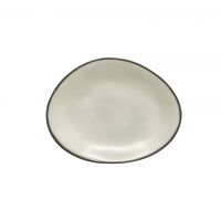 Тарелка десертная 20х16 см Stacked Organic SALT Costa Nova