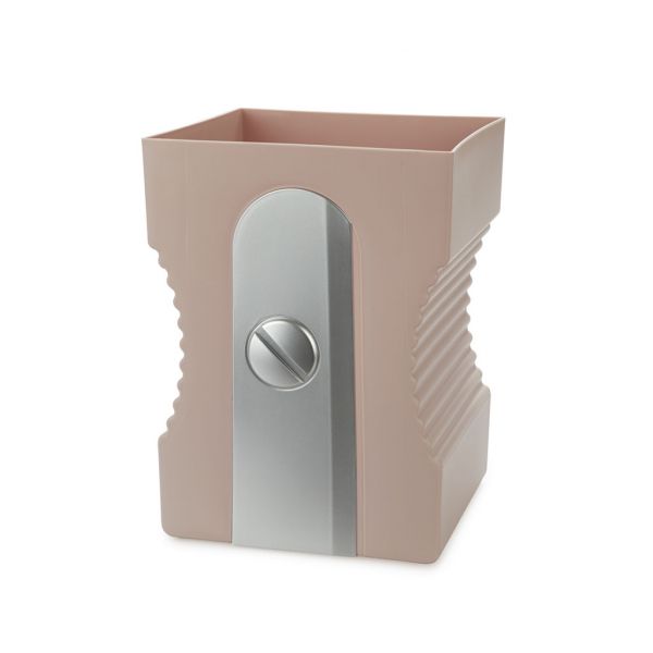 Корзина для бумаг Sharpener светло-розовая