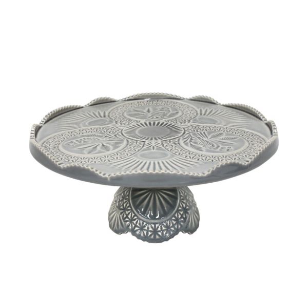 Блюдо на ножке  grey  Costa Nova