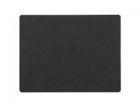 Сервировочная салфетка из натуральной кожи прямоугольная 30х40 см, цвет черный, NUPO LIND DNA 981914