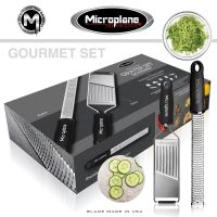 Подарочный набор Microplane Слайсер Gourmet и терка Premium Classic для цедры/сыра 