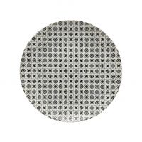 Тарелка обеденная Little Garden, 27 см, керамика, кремовый, декор, Augusta COSTA NOVA