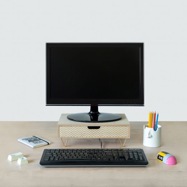 Подставка под монитор Nordic зигзаг