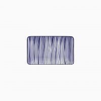 Тарелка  white, blue  TOKYO DESIGN