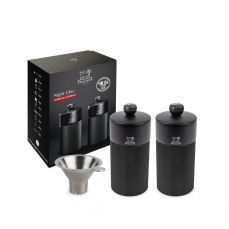 Набор мельниц для соли и перца 12 см, дерево, металл, графит, Night Chiс PEUGEOT