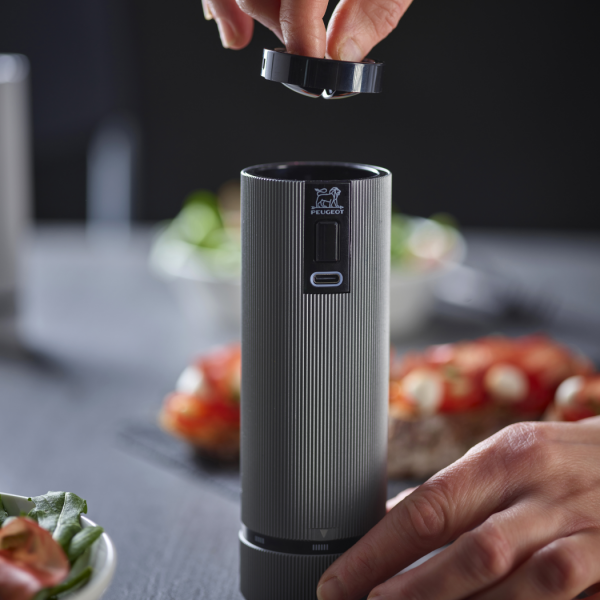 Набор: мельница для соли и мельница для перца электрические, 15 см, Line Z, цвет алюминий, карбон Peugeot 2/4314800