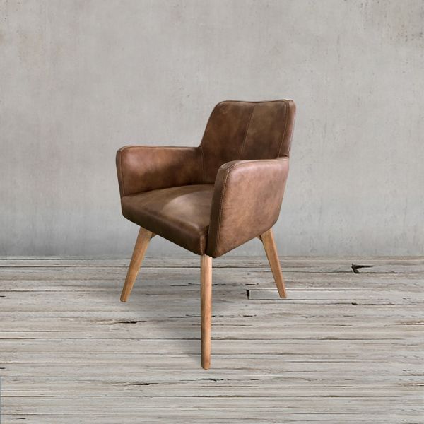 Полукресло 60x61x84 Camel Brown#66  ROOMERS FURNITURE