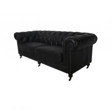 Диван 221x94x79 см black ROOMERS FURNITURE