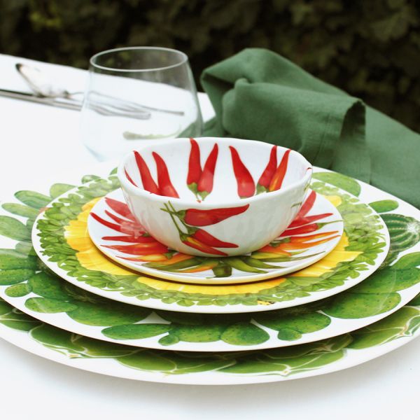 Салатник PEPERONCINI,21 см, DIETA MEDITERRANEA - VEGETABLES     12-8-72-A