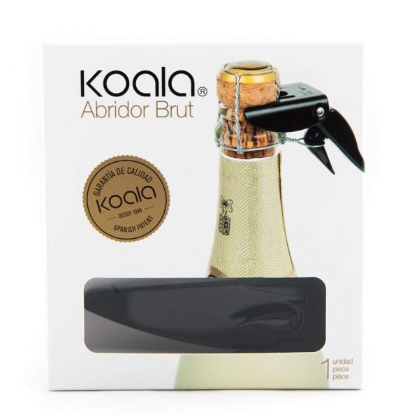 Открывалка для игристых вин Brut черная