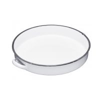 Поднос сервировочный 30см Living Nostalgia Enamel KITCHEN CRAFT 
