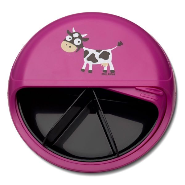 Ланч-бокс для перекусов SnackDISC™ Cow фиолетовый