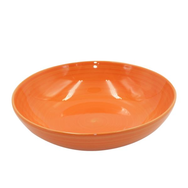 Тарелка глубокая Aria 700мл оранжевая 2шт.