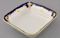Салатник квадратный Соната 21 см Золотая роза, кобальт 07111423-1457 LEANDER