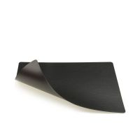 Сервировочная салфетка из натуральной кожи прямоугольная 30х40 см, цвет черный, LIND DNA 982200