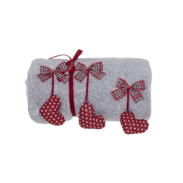 Плед Arco 130x160 см серый D'casa
