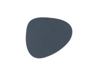 Подставка под кружку из натуральной кожи фигурный 11х13 см, цвет темно-синий, NUPO LIND DNA 982494