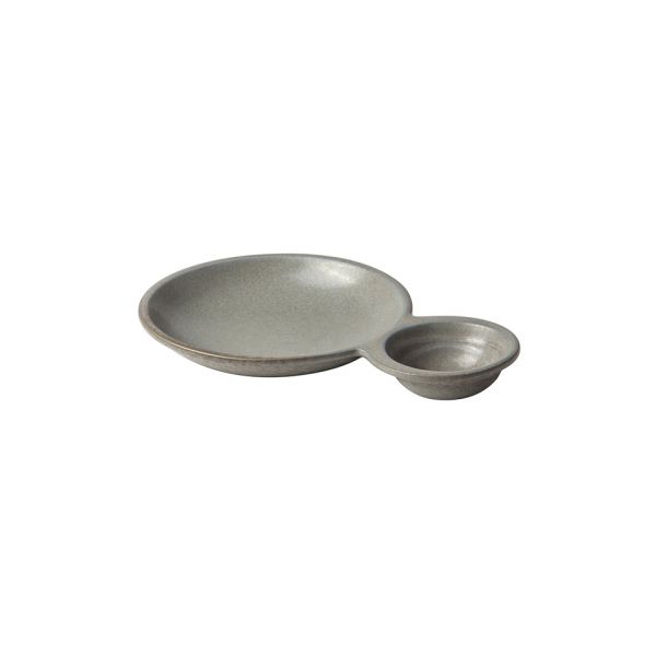 Тарелка 22.4 см grey ROOMERS TABLEWARE