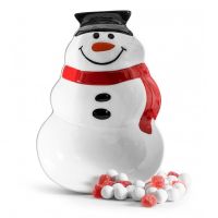Блюдо «Снеговик» SagaForm Winter 