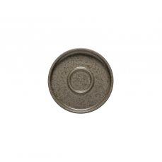 Блюдце Redonda 12 см, керамика, серый, Costa Nova