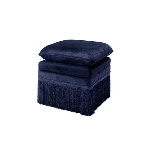 Пуф 43x43x44 blue  ROOMERS FURNITURE