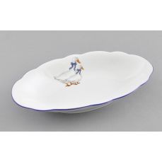 Блюдо овальное Мэри-Энн 23 см Чешский гусь 03111726-0807 LEANDER
