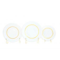 Набор тарелок 18 предметов Золотая отводка 07160119-0867 LEANDER