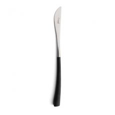 Нож столовый 23 см, black/matte chrom NOOR CUTIPOL NO.03