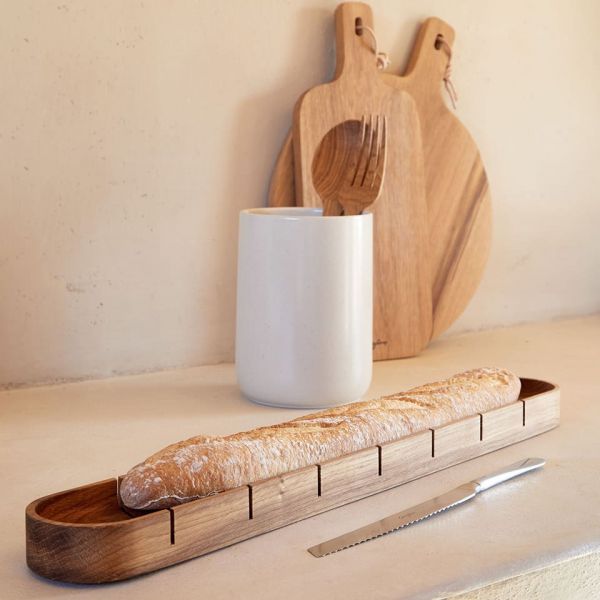 Подарочная доска с ножом 26.3x18.6x13 Vintage brushed/Oak wood  CASAFINA BY COSTA NOVA
