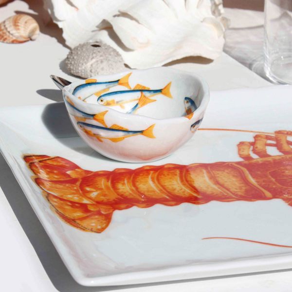 Салатник ACCIUGHE Ciotolina, 7 см, DIETA MEDITERRANEA - FISH     12-10-93