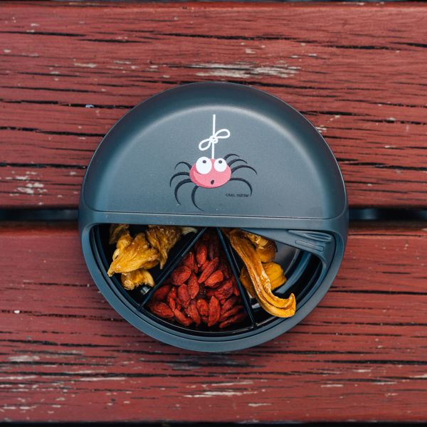 Ланч-бокс для перекусов SnackDISC™ Spider серый