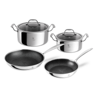 Набор посуды 6 предметов, серебристый-черный Eternal BERLINGER HAUS