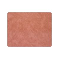 Сервировочная салфетка из натуральной кожи прямоугольная 30х40 см, цвет натуральный розовый, NUPO LIND DNA 990200