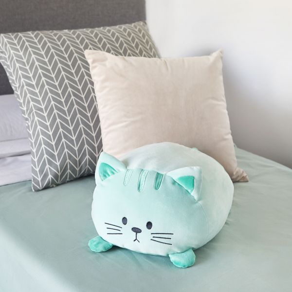 Подушка диванная Kitty зеленая