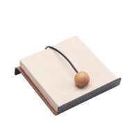 Салфетница для бумажных салфеток стальная, цвет коричневый, HIPPO LIND DNA 990067