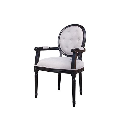 Полукресло Луи 52x40x95 grey  ROOMERS FURNITURE