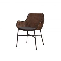 Полукресло 58x56x82 grey  ROOMERS FURNITURE
