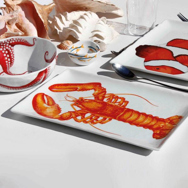 Салатник POLIPO , 21,5 см, DIETA MEDITERRANEA - FISH     12-10-72
