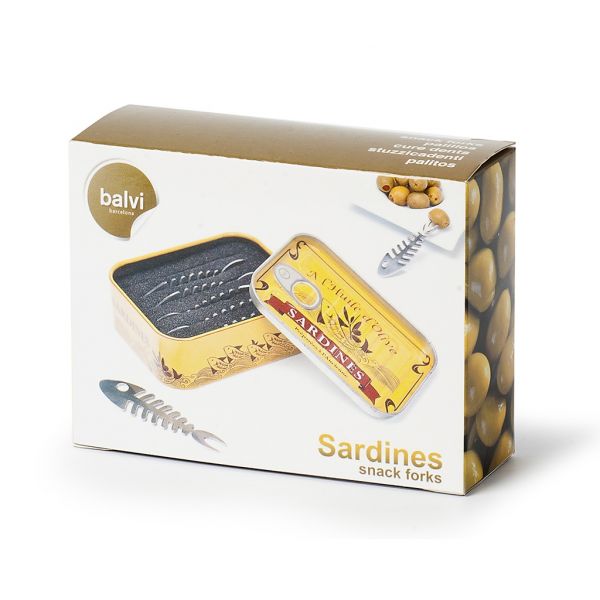 Шпажки для закусок Sardines 6шт.