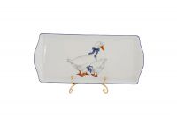 Поднос четырехгранный 21 см Чешский гусь 03111745-0807 LEANDER