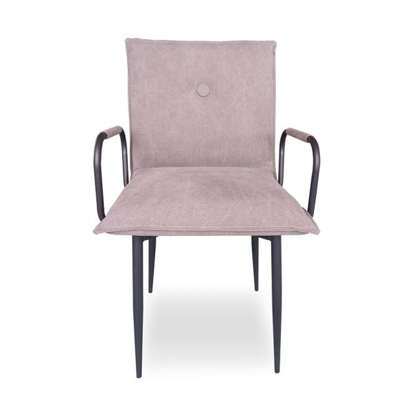 Полукресло Дуакс 52x55x85 Ans 16-15 Vintage cotton Grey  ROOMERS FURNITURE