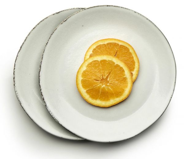 Набор тарелок для закуски SAGAFORM Nature серые 2 шт 